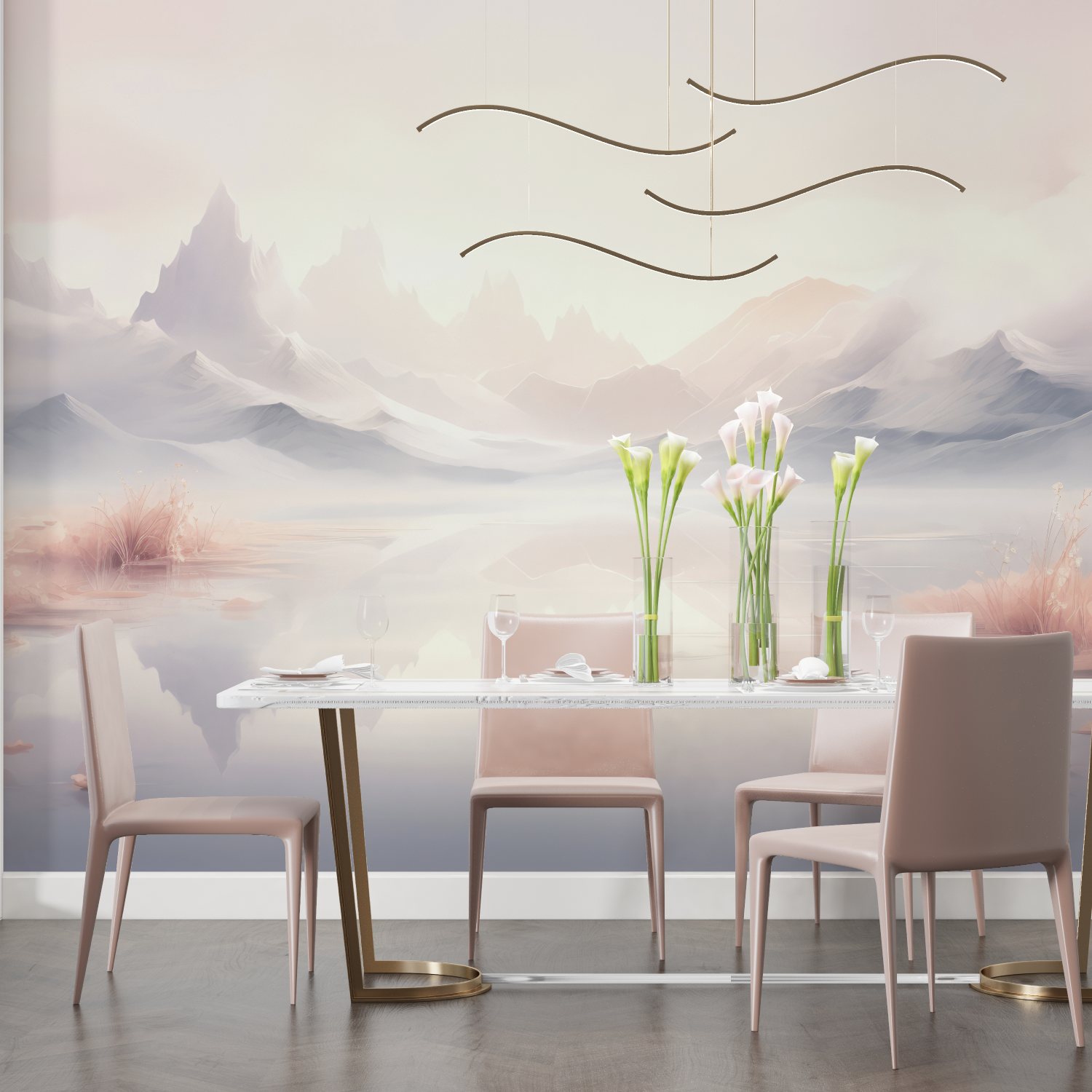 Custom Watercolor Wallpaper | Murals Wallpaper