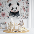 Bohemian Panda Wallpaper | Murals Wallpaper