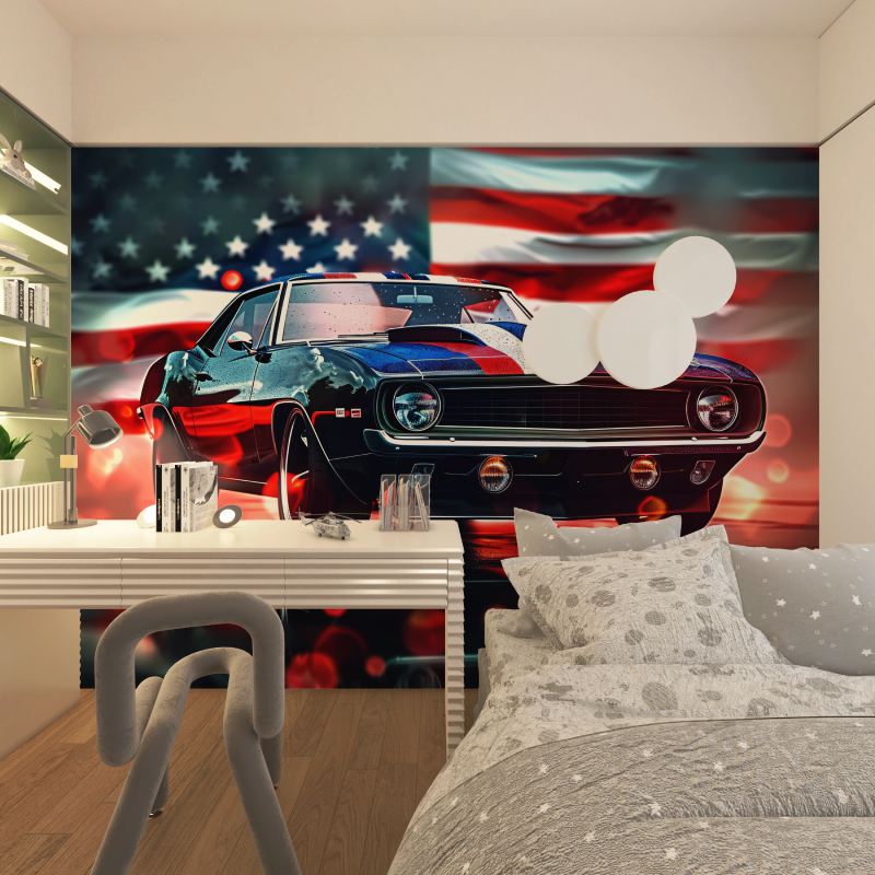 American Car Wallpaper | Murals Wallpaper