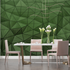 Green Geometric Wallpaper | Murals Wallpaper