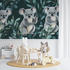 Koala Wallpaper in a Leaf Dance | Murals Wallpaper