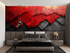 Red and Black Wallpaper | Murals Wallpaper