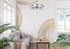 Gold Round Wallpaper Bathroom | Murals Wallpaper