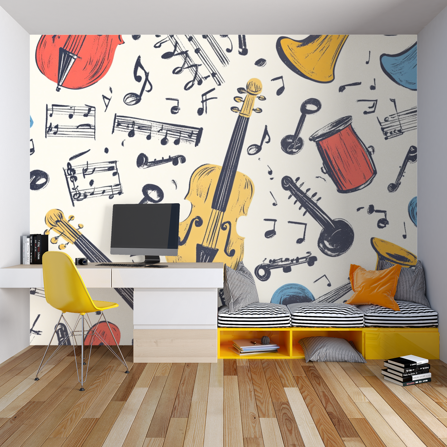 Music Pattern Wallpaper | Murals Wallpaper