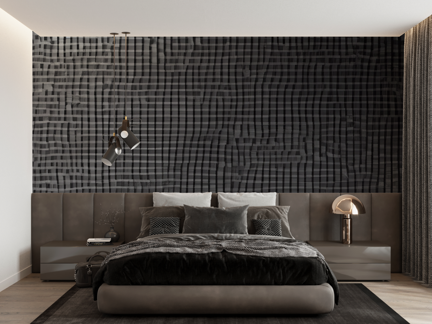 Black Leather Wallpaper | Murals Wallpaper