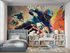 Graffiti Motocross Wall Mural Wallpaper | Murals Wallpaper