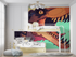 Dinosaur Graffiti Wallpaper | Murals Wallpaper