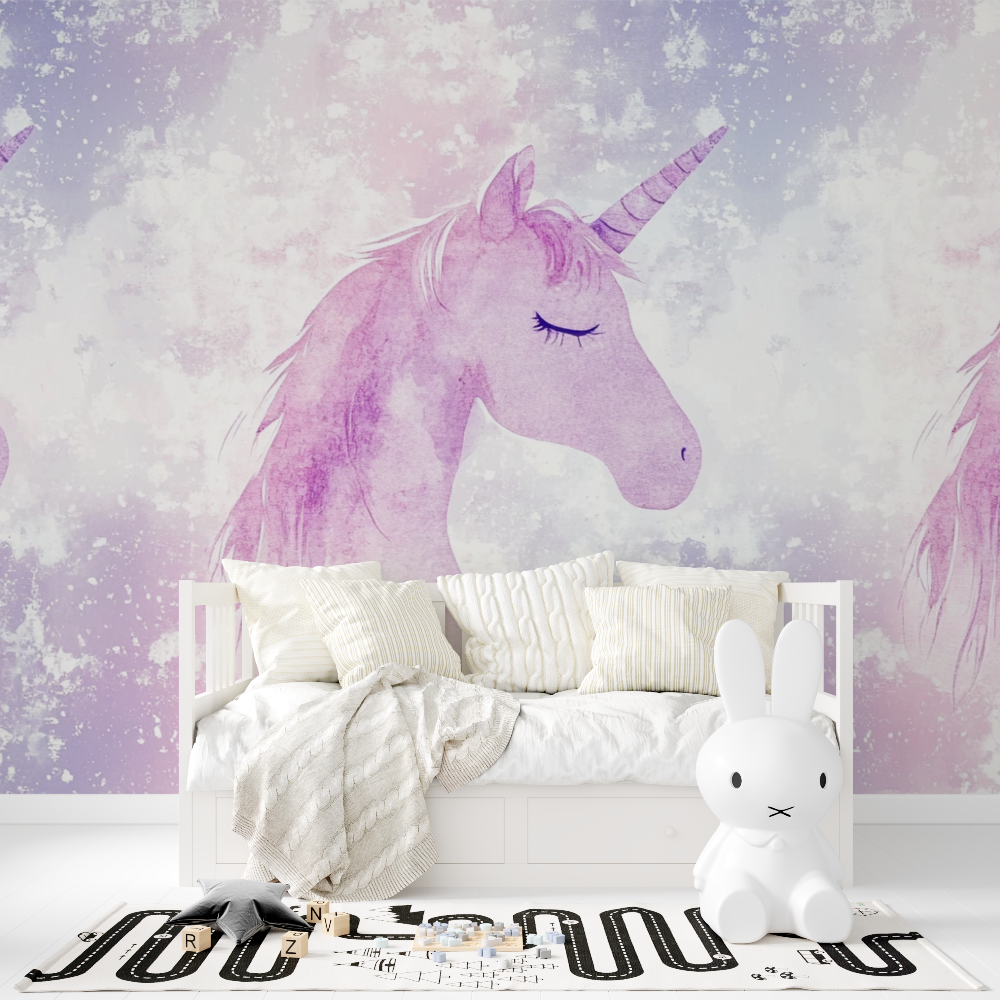 Unicorn Wallpaper Decor for Girls' Room | Murals Wallpaper