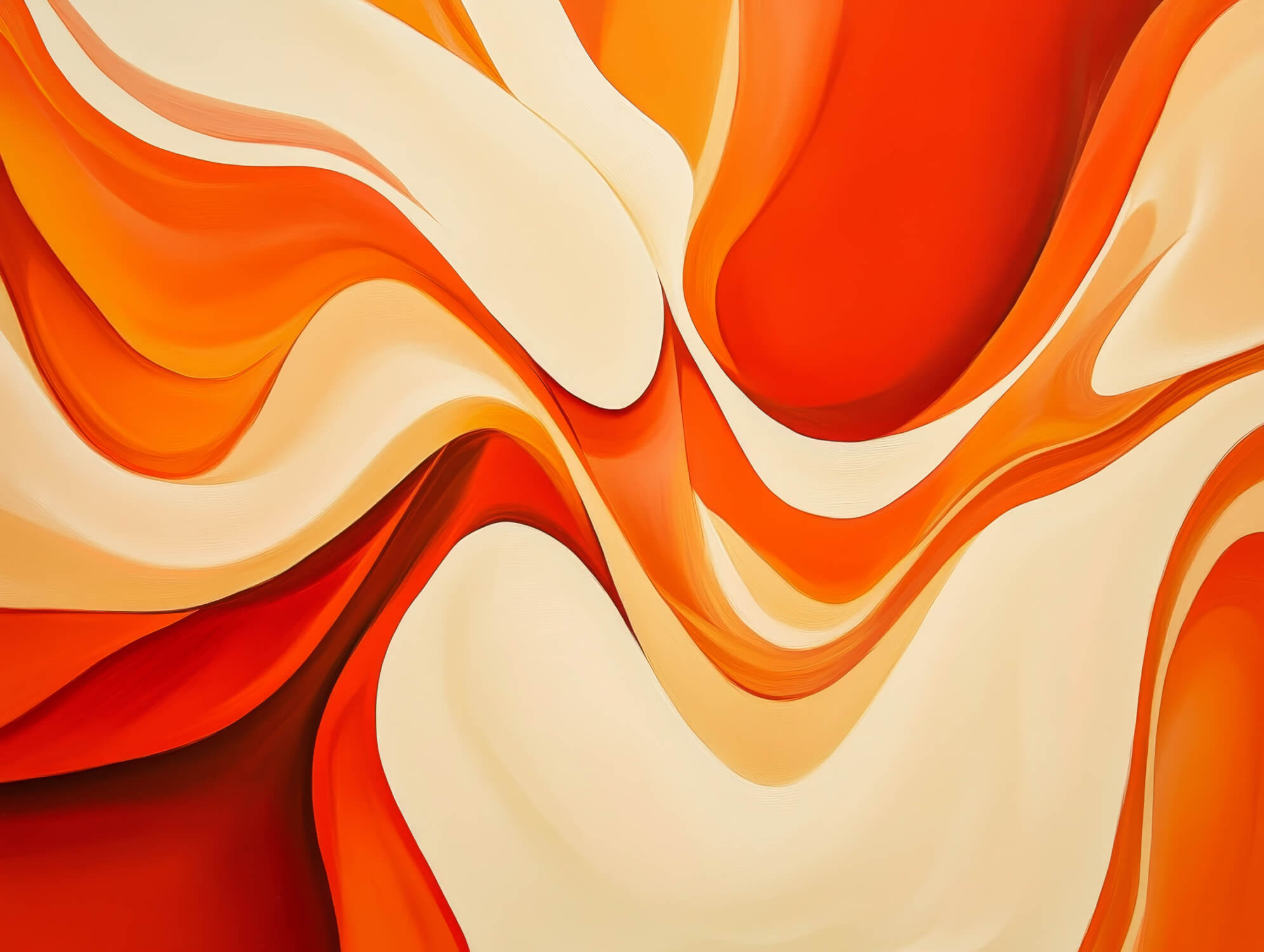 Red Orange Wallpaper | Murals Wallpaper