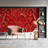 Art Deco Red Wallpaper | Murals Wallpaper