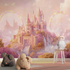 Rainbow Castle Wallpaper | Murals Wallpaper