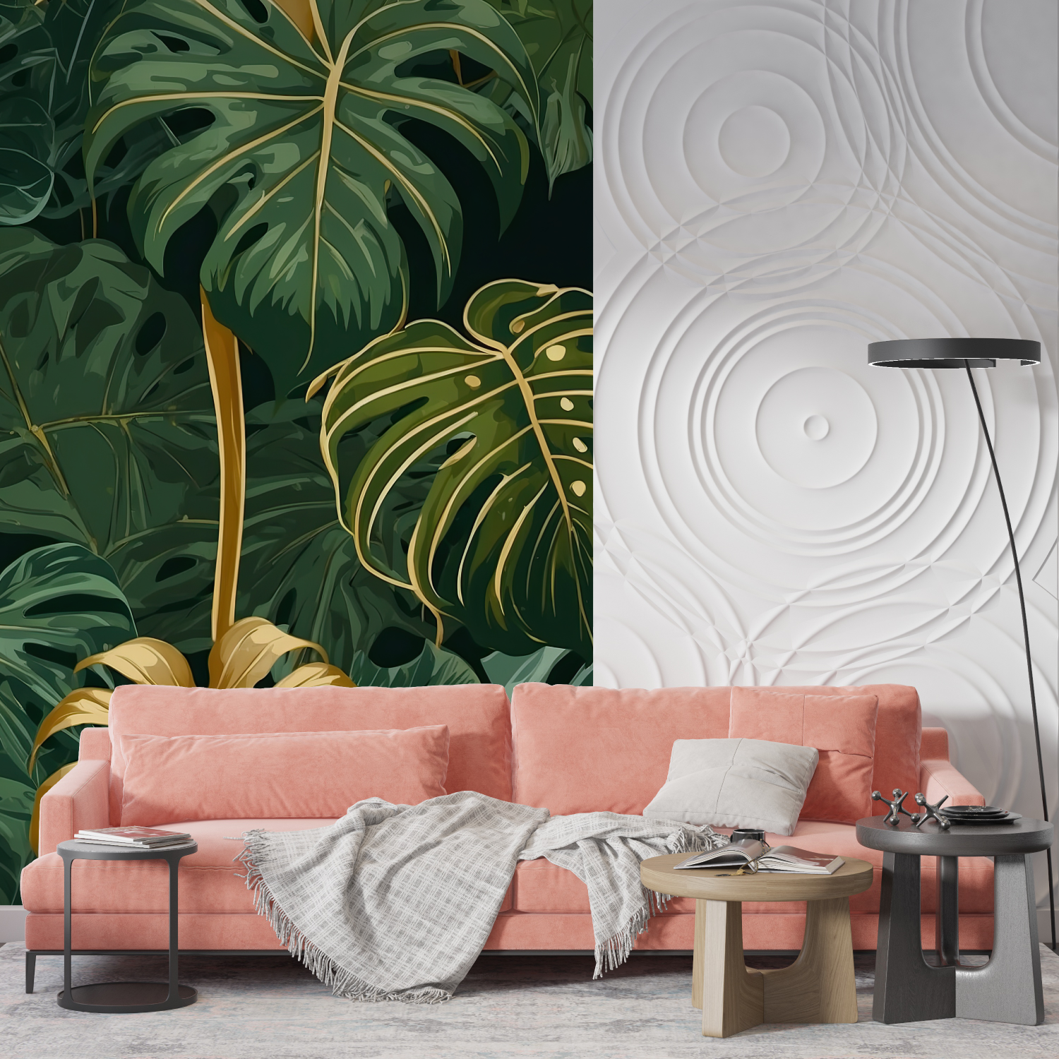 Gold Jungle Wallpaper | Murals Wallpaper