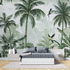 Green Gray Jungle Wallpaper | Murals Wallpaper