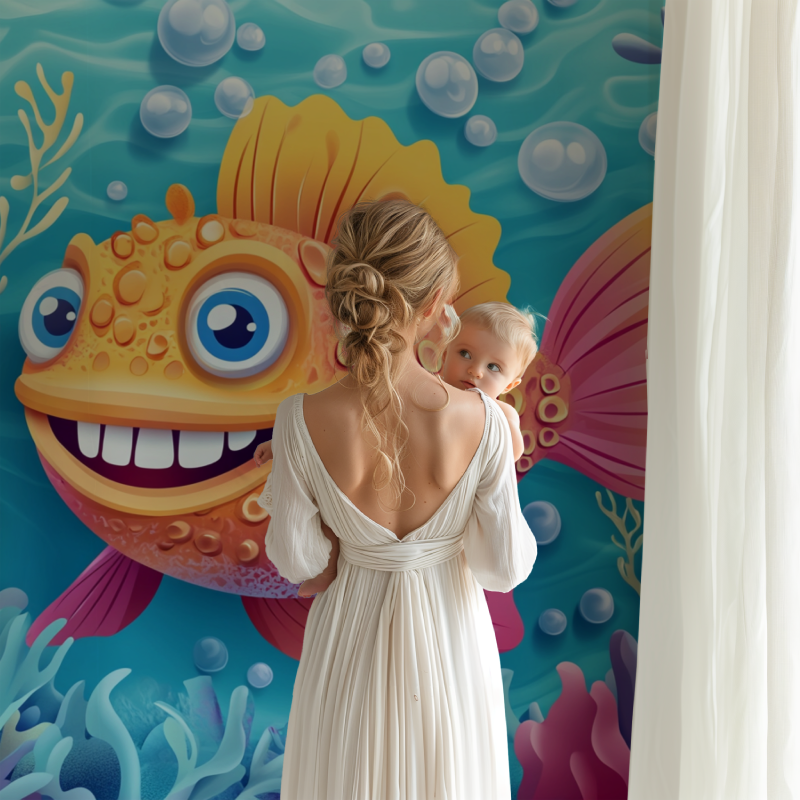 Big Fish Marine Wallpaper | Murals Wallpaper