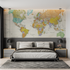 Mural Bedroom Wallpaper World Map