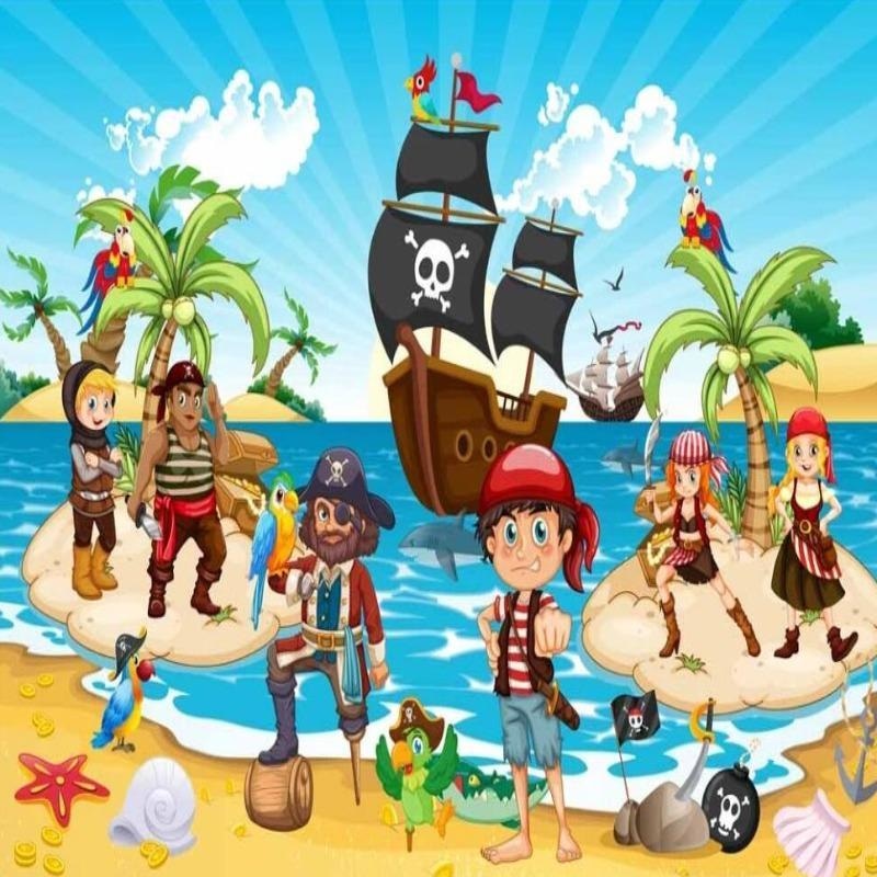 Pirate Room for 4-Year-Old Boy | Murals Wallpaper