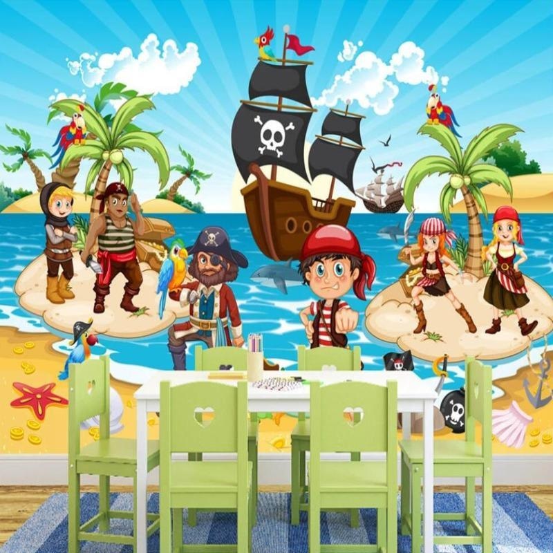 Pirate Room for 4-Year-Old Boy | Murals Wallpaper