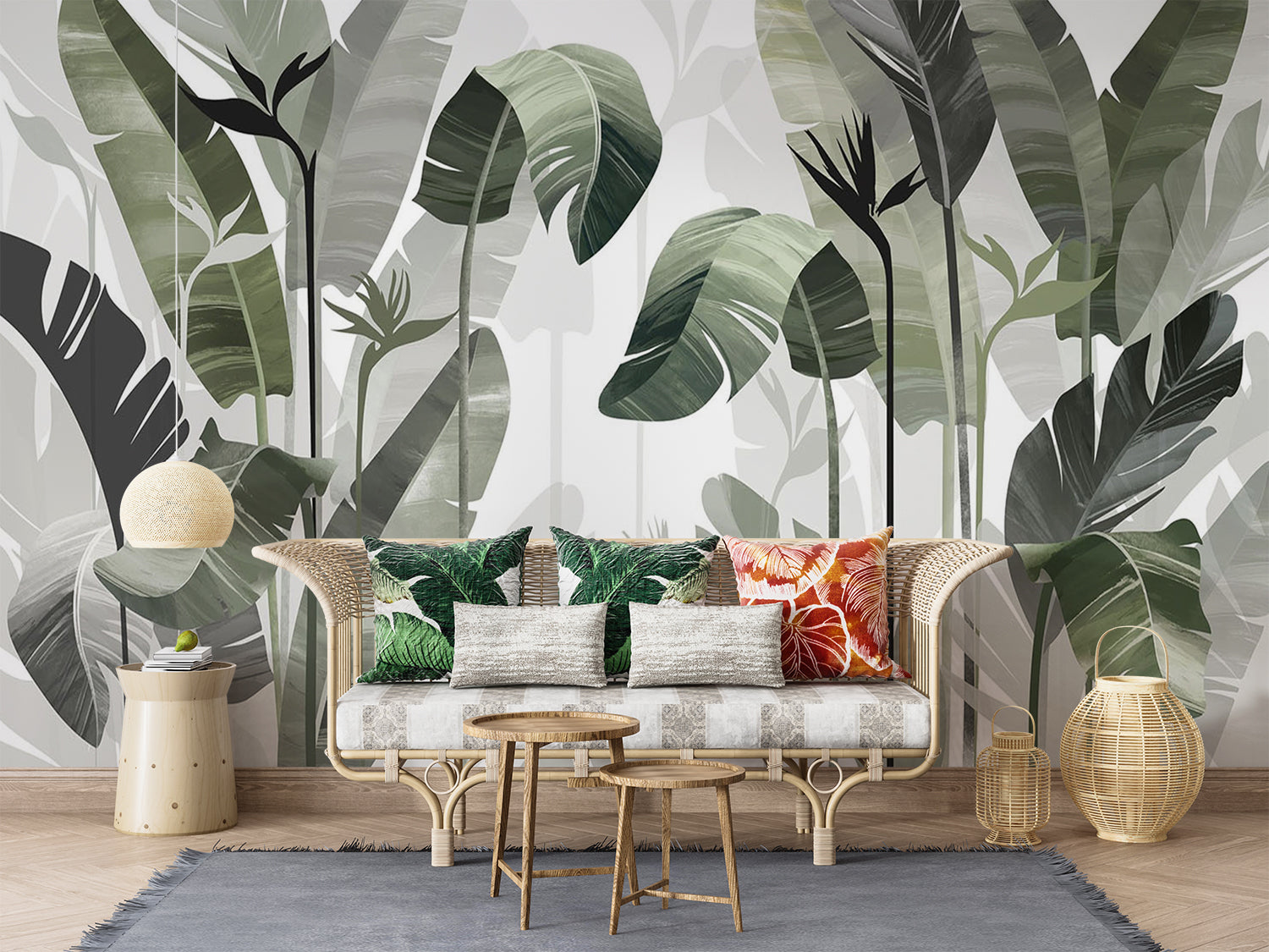 Leaf Wallpaper Room | Murals Wallpaper