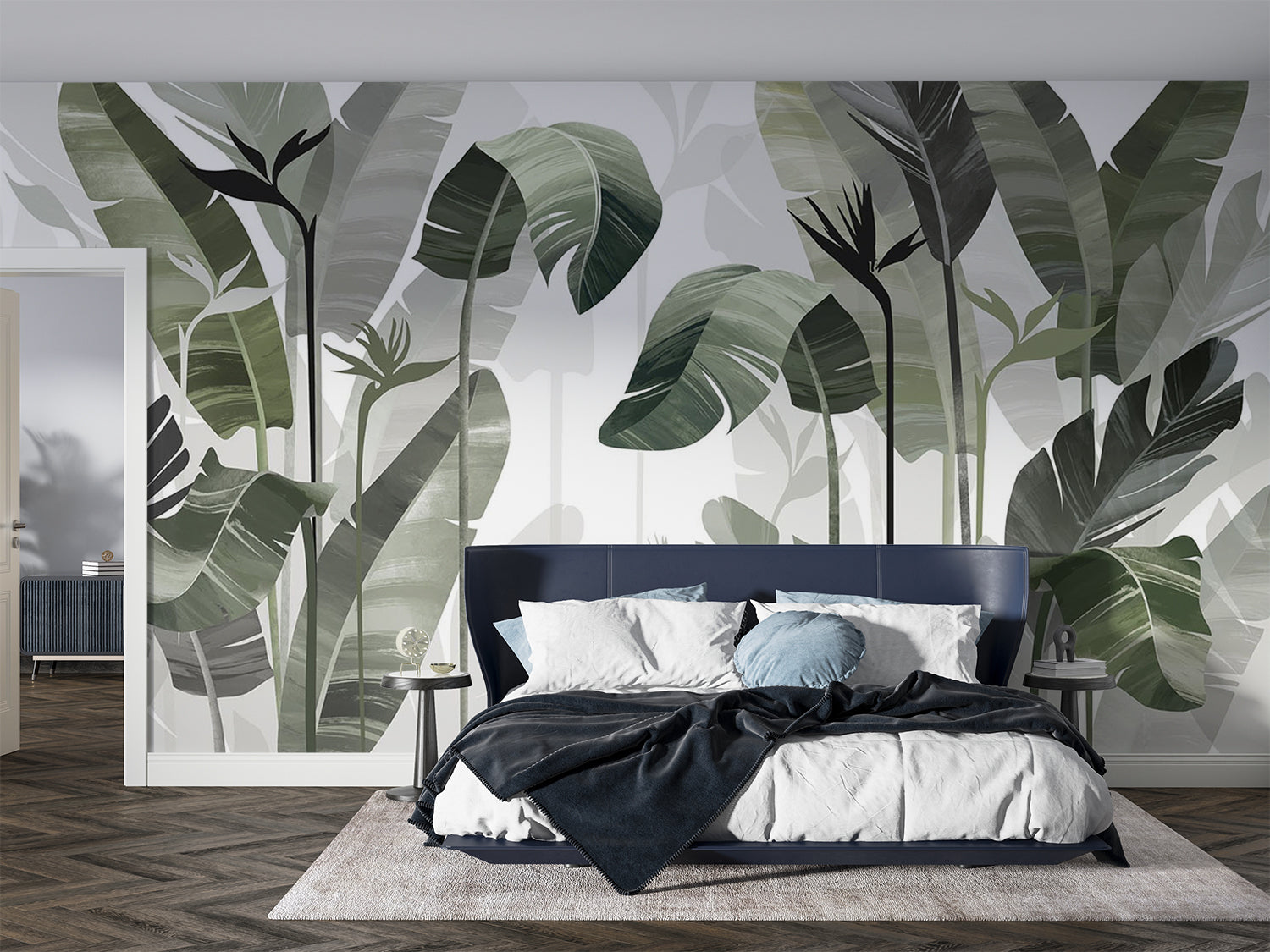 Leaf Wallpaper Room | Murals Wallpaper