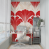 Red Patterned Wallpaper | Murals Wallpaper