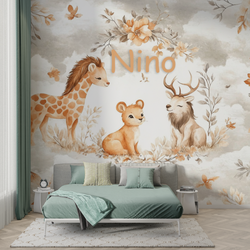 Child's Name Wallpaper | Murals Wallpaper