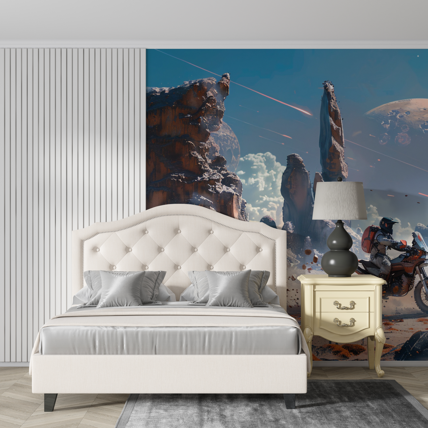 Motorcycle Mural Wallpaper | Murals Wallpaper