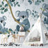 Koala Wake-Up Soft Wallpaper | Murals Wallpaper