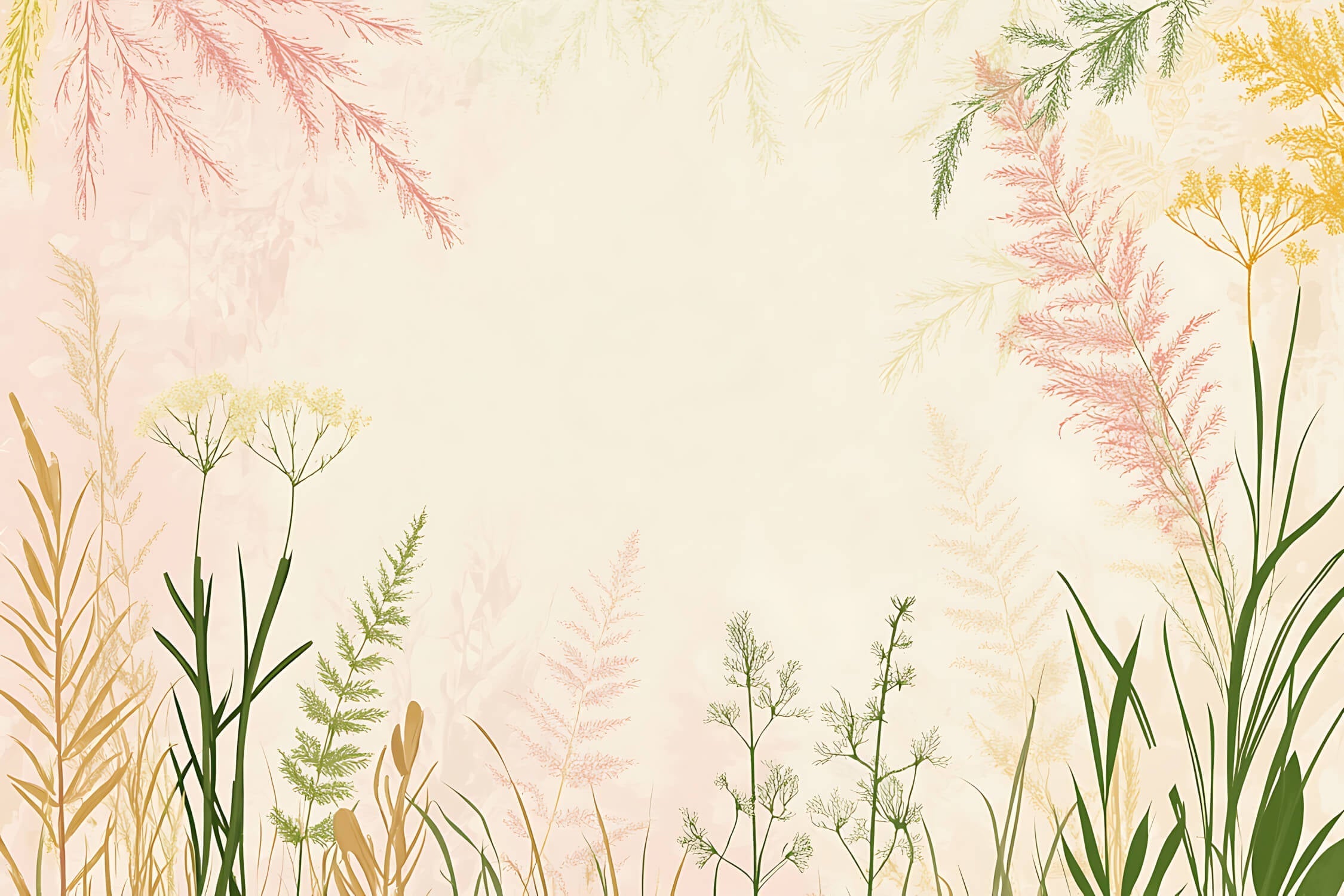 Watercolor Flowers Mural Wallpaper | Murals Wallpaper