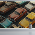 Vintage Car Trompe L'Oeil Wallpaper | Murals Wallpaper