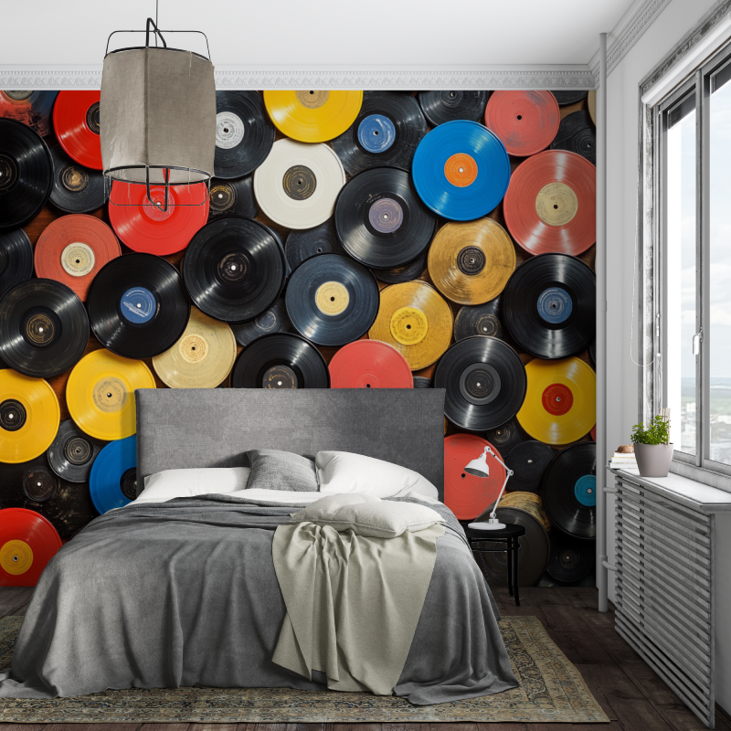 Vinyl Record Wallpaper | Murals Wallpaper