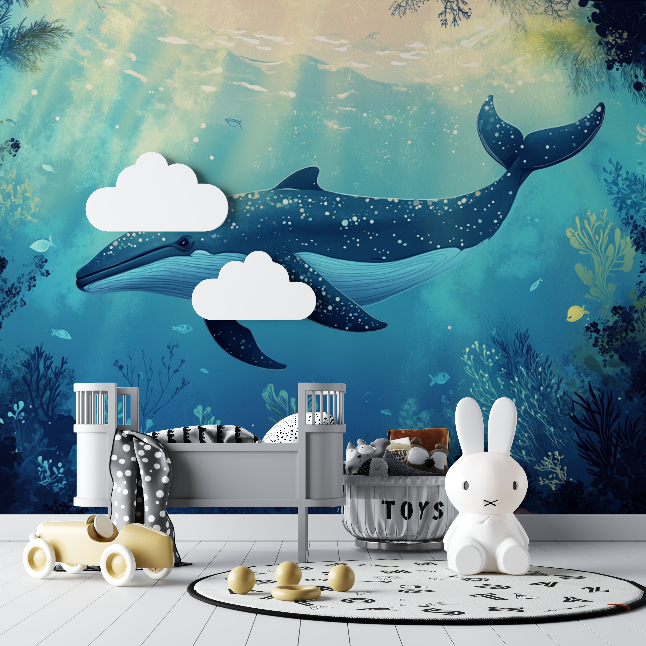 Nautical Wallpaper Blue Room | Murals Wallpaper