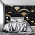 Gold Sky Art Deco Wallpaper | Murals Wallpaper