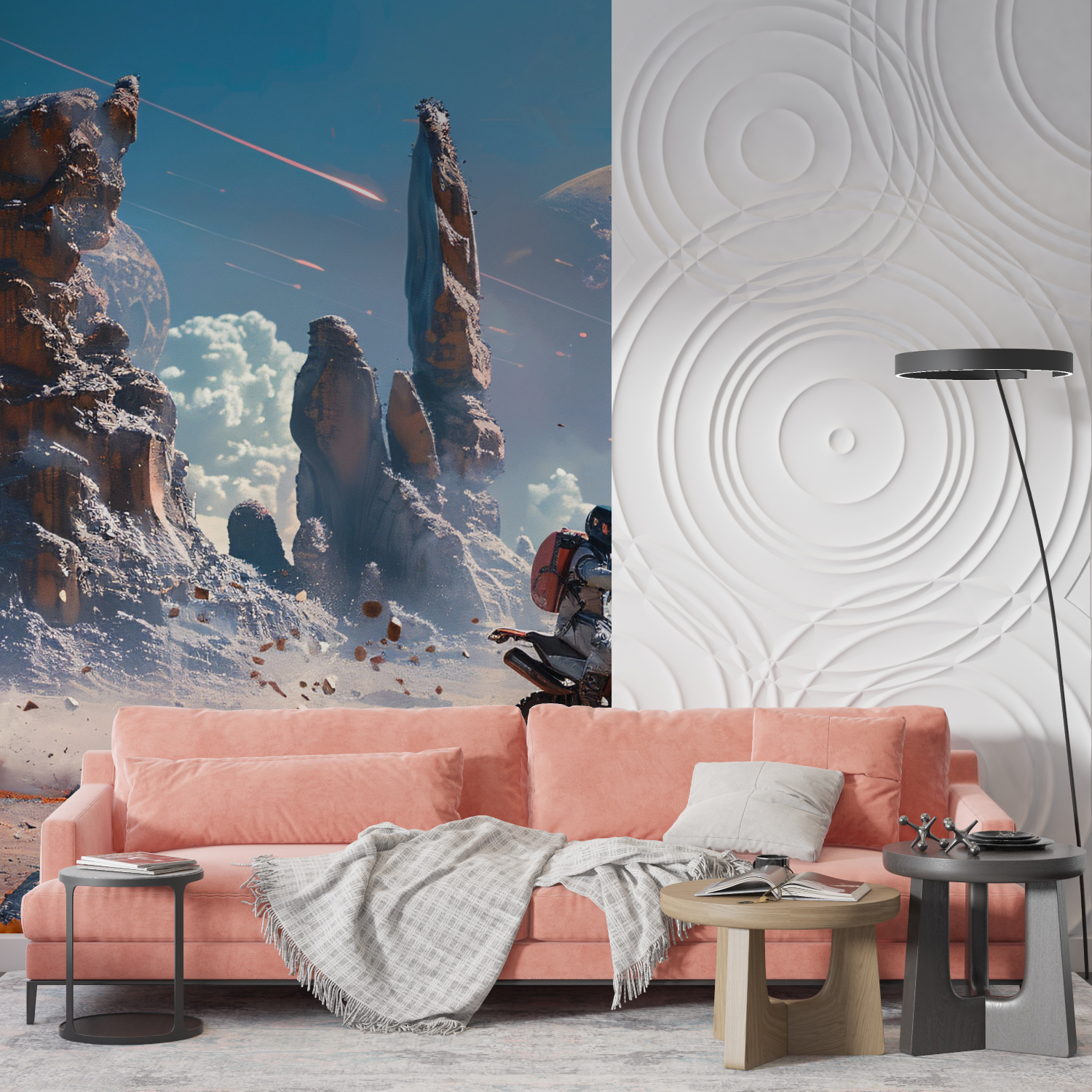 Motorcycle Mural Wallpaper | Murals Wallpaper