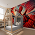 Spiderman Red Wallpaper | Murals Wallpaper
