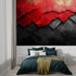 Red and Black Wallpaper | Murals Wallpaper
