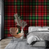Red Plaid Wallpaper | Murals Wallpaper