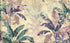 Vintage Tropical Purple Wallpaper | Murals Wallpaper