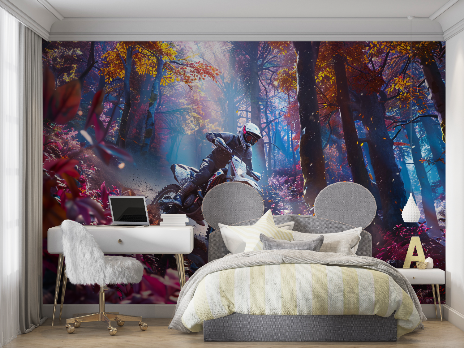 Motorcycle Wallpaper Idea Decor | Murals Wallpaper