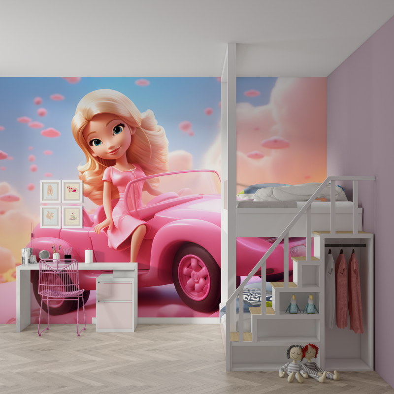 Barbie Pink Wallpaper | Murals Wallpaper