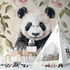 Panda Wallpaper and Vintage Vibe | Murals Wallpaper