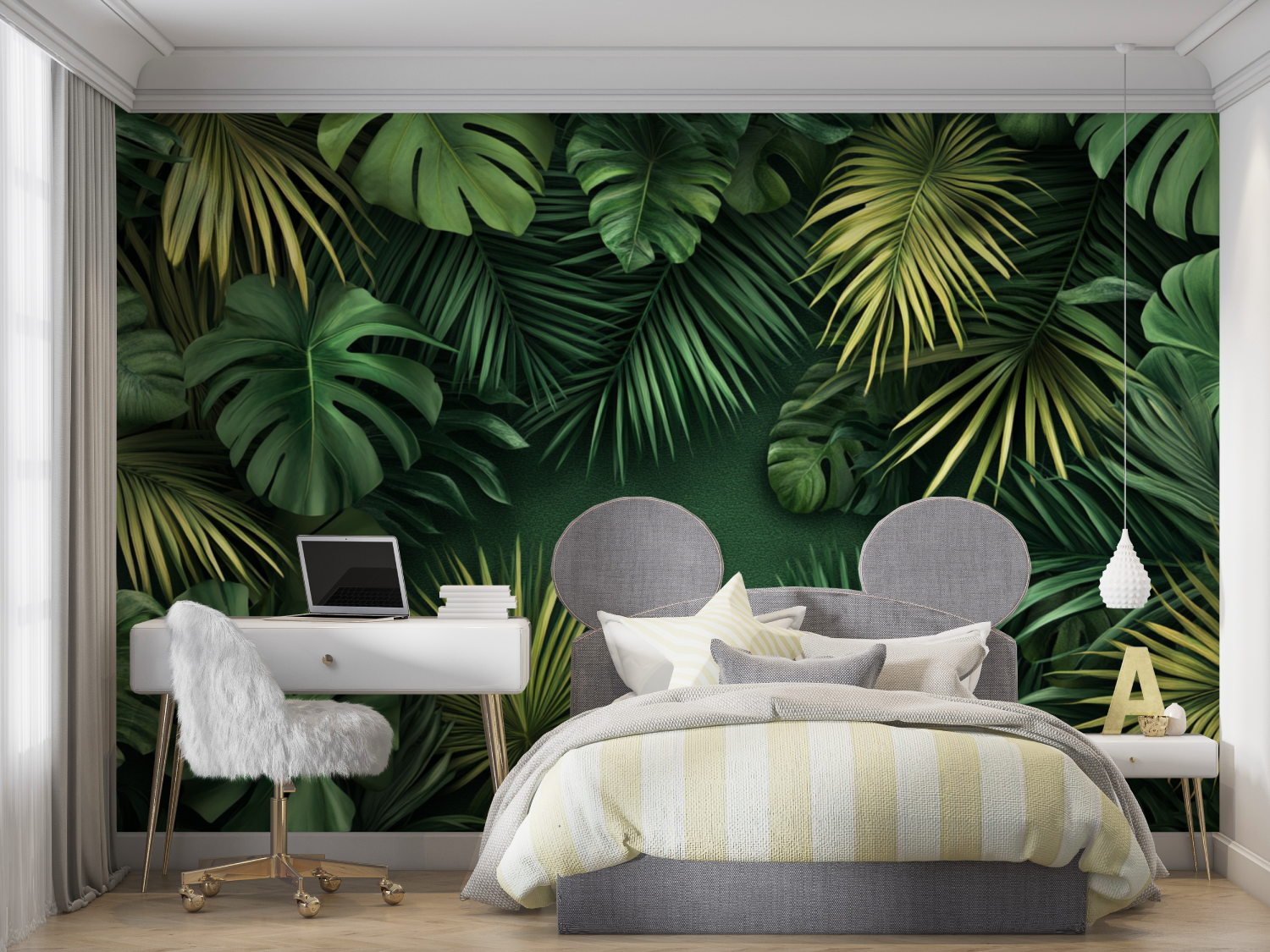 Tropical Plants Wallpaper for Kids | Murals Wallpaper
