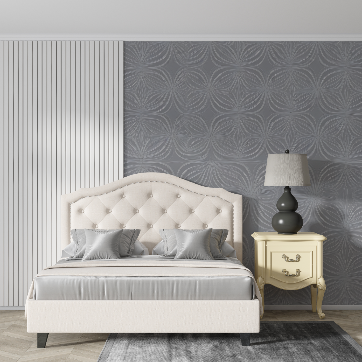 Gray Pattern Wallpaper | Murals Wallpaper