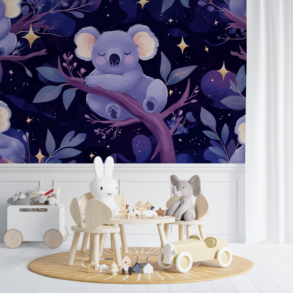 Koala Wallpaper Under the Celestial Vault | Murals Wallpaper