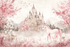 Princess Castle and Unicorn Wallpaper | Murals Wallpaper