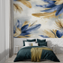 Gold Feather Wallpaper | Murals Wallpaper