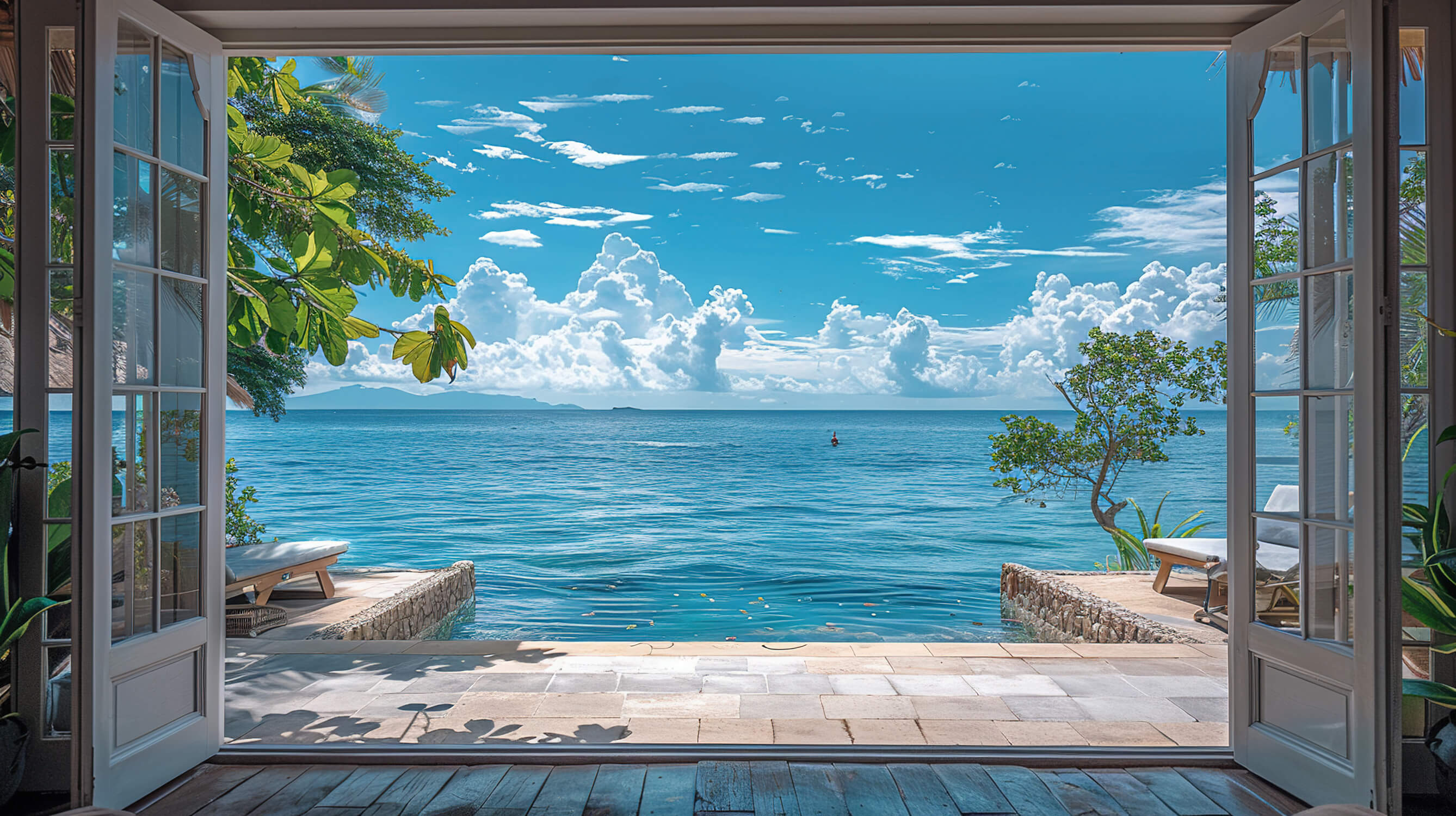 Open Window 3D Wallpaper | Murals Wallpaper