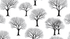 Tree Wallpaper Black and White | Murals Wallpaper