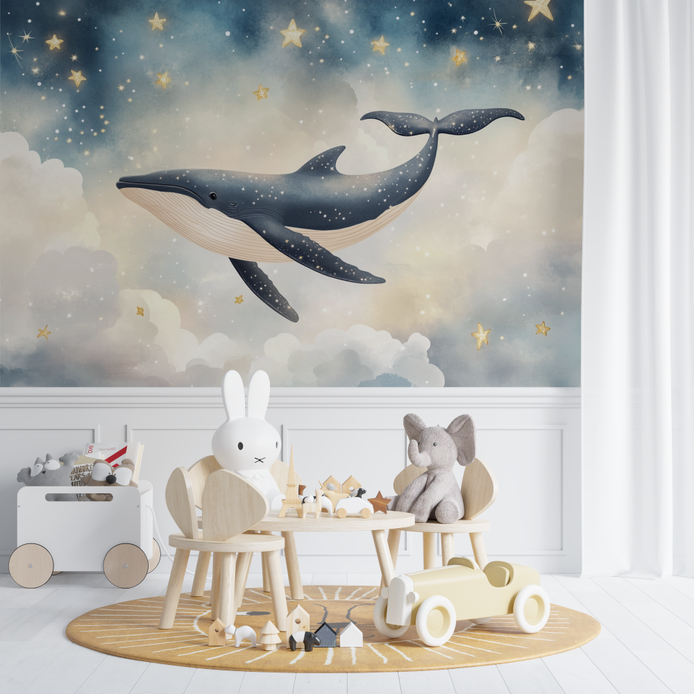 Cloud Traveler Marine Wallpaper | Murals Wallpaper