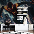 Tapeten Spiderman Brulant – Tapisserie-Held