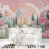 Princess Kingdom and Rainbow Wallpaper | Murals Wallpaper